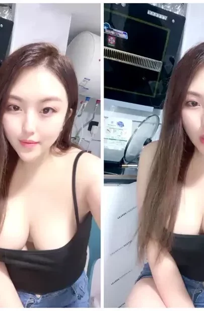 Screenshot 17 from Natural D-Cup Asian Solo in Kitchen — Leaked Selfie Vibe Session [FC2-PPV-4374379]