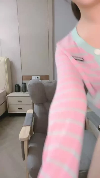 Screenshot 2 from Glasses Girl Lingerie Solo — Petite Asian Amateur Fingers Wet Pussy