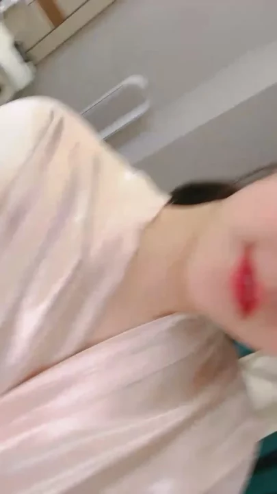 Screenshot 3 from Glasses Girl Lingerie Solo — Petite Asian Amateur Fingers Wet Pussy