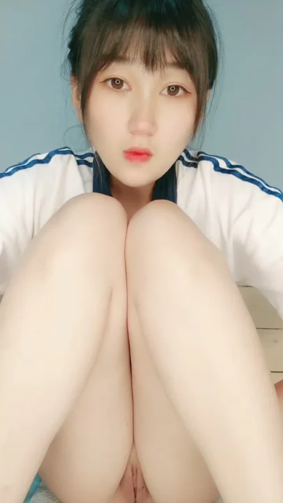 Screenshot 8 from Japanese Solo Masturbation — Petite Schoolgirl Teasing Her Shaved Pussy