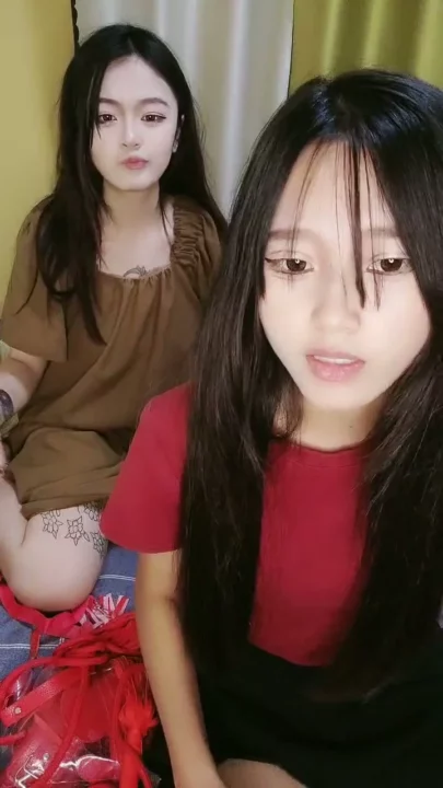 Screenshot 2 from Leaked Asian BDSM Session — Red Rope Bondage & Vibrator Play with Petite Performers