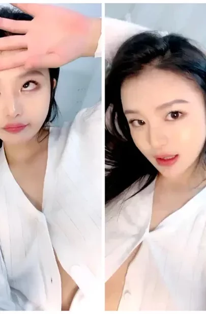 Screenshot 17 from Petite Asian Fingering in Lingerie — POV Escort Tease with Natural A-Cups