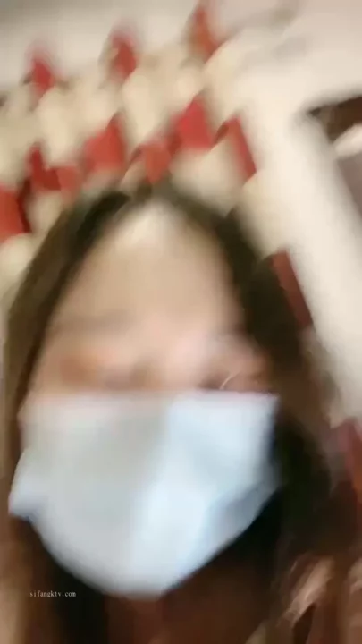 Screenshot 9 from Masked Asian Amateur — Shaved Pussy Solo Dildo Play with POV Closeups