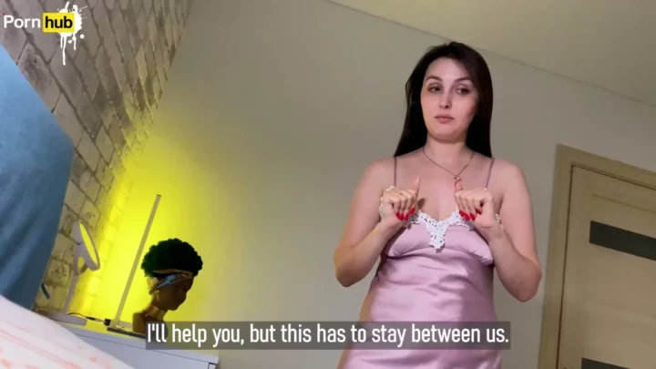 Screenshot 7 from Pink Lingerie Solo Show Turns Into Steamy POV With Hidden Partner