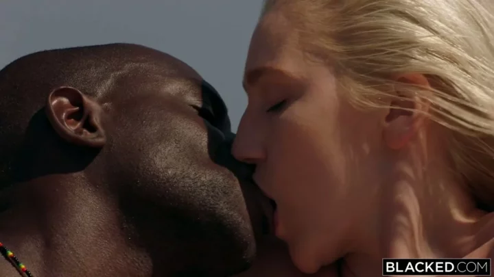 Screenshot 3 from Tropical Interracial Encounter with European Brunette — RAW BLACKED.COM POV Footage