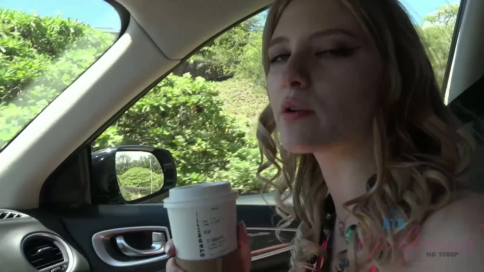 Play video: Blonde Euro Amateur POV — Raw Car and Bedroom Solo Action with Scenic Views