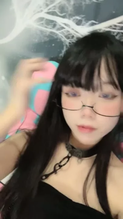 Screenshot 11 from Slim Amateur in Black Lingerie and Choker — Intense Japanese POV Creampie