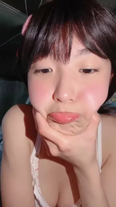 Screenshot 3 from Slender Asian Model in Lingerie — Intimate JAV POV Bedroom Encounter
