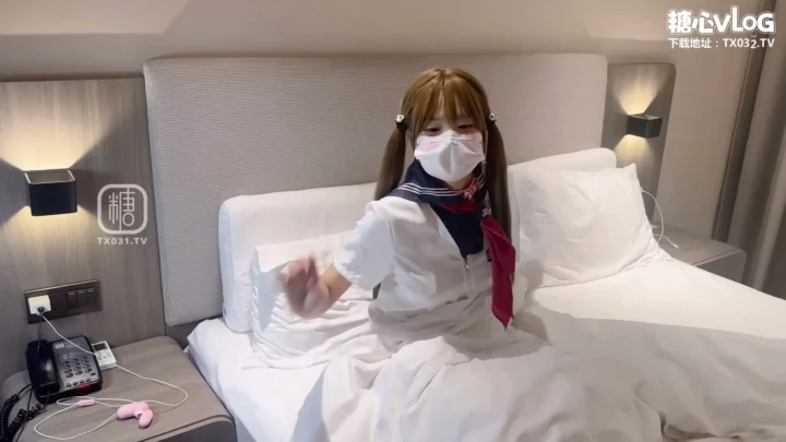 Screenshot 3 from Petite Asian Schoolgirl in Uniform — JAV-Style POV with Thigh-Highs & Blindfold