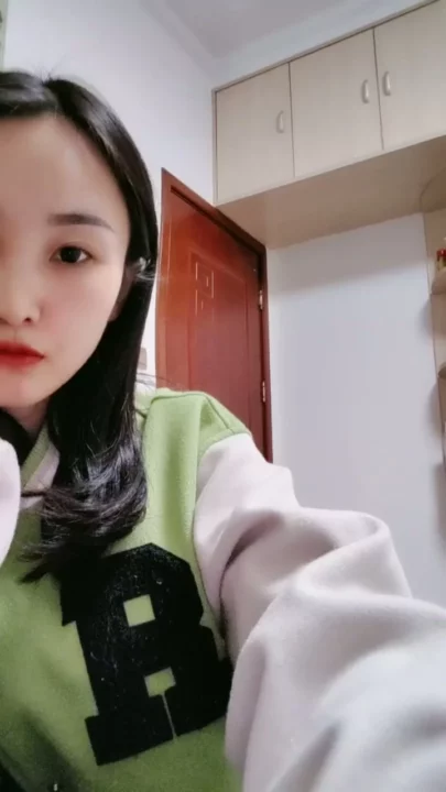 Screenshot 11 from Solo Asian Beauty Models Varsity Jackets in Dorm Room Tease