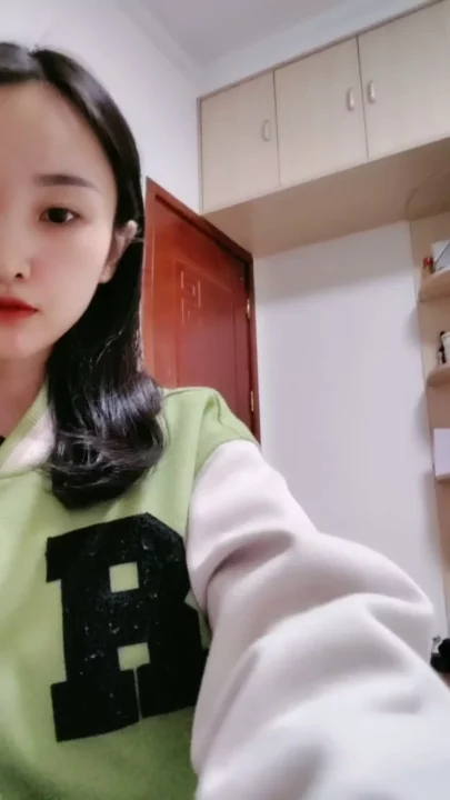 Screenshot 6 from Solo Asian Beauty Models Varsity Jackets in Dorm Room Tease