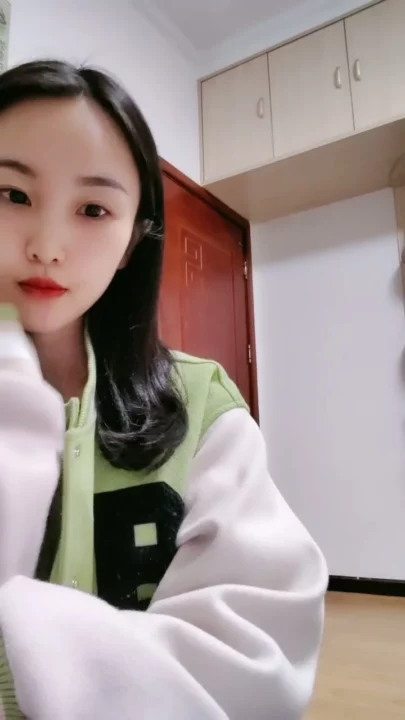 Screenshot 7 from Solo Asian Beauty Models Varsity Jackets in Dorm Room Tease