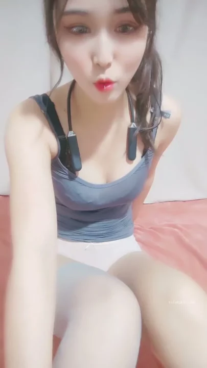 Screenshot 3 from Asian Amateur Lingerie Solo Session — Uncensored POV Closeups on Pink Bed