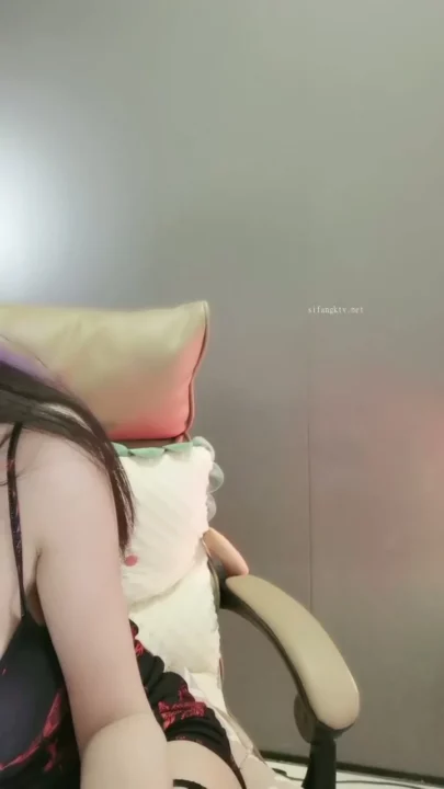 Screenshot 12 from Petite Asian in Sheer Black Mesh — Intimate Solo Tease with Hand Play