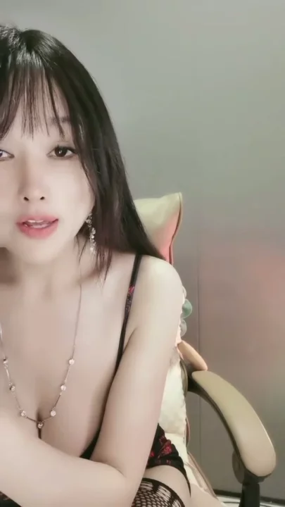 Screenshot 13 from Petite Asian in Sheer Black Mesh — Intimate Solo Tease with Hand Play