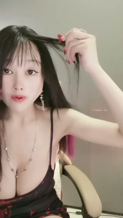 Screenshot 5 from Petite Asian in Sheer Black Mesh — Intimate Solo Tease with Hand Play