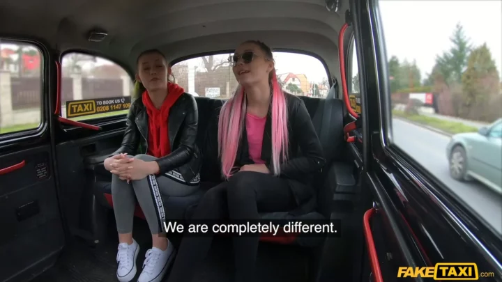 Screenshot 3 from Raw Taxi Creampie POV — Busty European Beauty Goes Hard on Driver