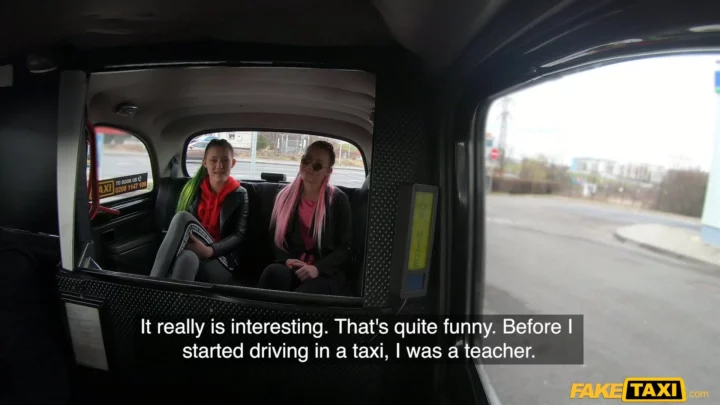 Raw Taxi Creampie POV — Busty European Beauty Goes Hard on Driver