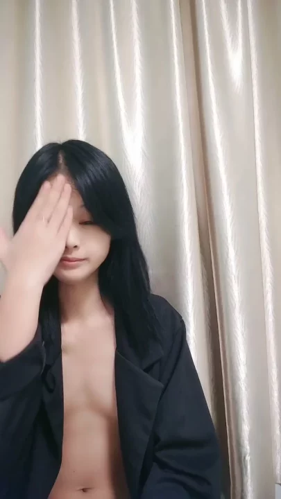 Screenshot 7 from Petite Asian Solo Play — Uncut Nude Display with Intense Gaze